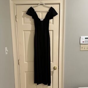 Tuckernuck Elegant Black Maxi Dress
